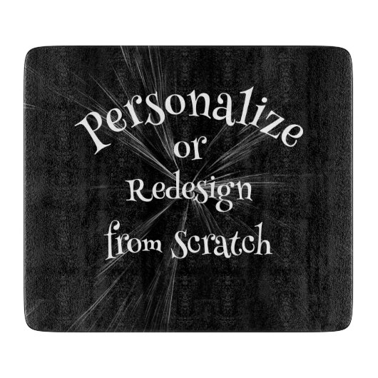 Creëer Uw eigen Aangepast Snijplank (Voorkant)