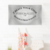 Creëer Uw eigen Aangepast Spandoek (Insitu)