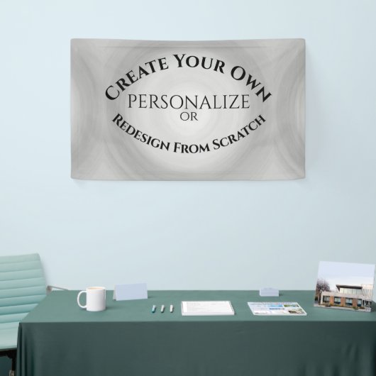 Creëer Uw eigen Aangepast Spandoek (Beurs)