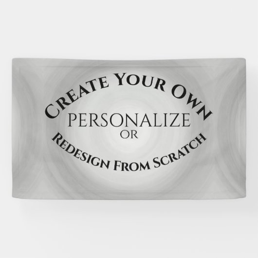Creëer Uw eigen Aangepast Spandoek (Horizontaal)