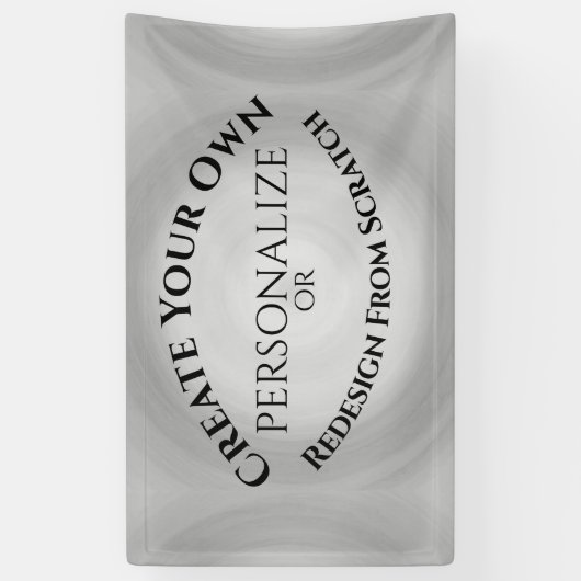 Creëer Uw eigen Aangepast Spandoek (Verticaal)