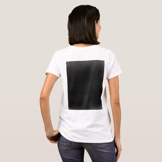 Creëer Uw eigen Aangepast T-shirt (Achterkant volledig)