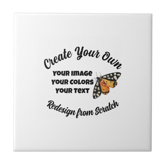 Creëer Uw eigen Aangepast Tegeltje (Voorkant)