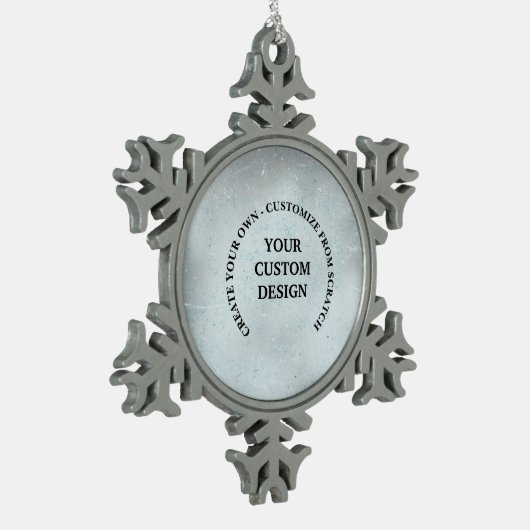 Creëer Uw eigen Aangepast Tin Sneeuwvlok Ornament (Links)