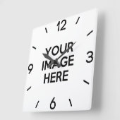 Creëer Uw eigen Aangepast Vierkante Klok (Hoek)