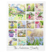 Creëer Uw eigen Aangepaste 14 Foto Collage Familie