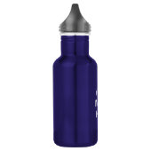 Creëer Uw eigen aangepaste 18 oz Blue Water Fles (Links)