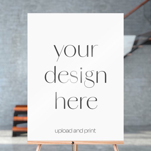Creëer Uw eigen aangepaste 18x24 "Acryl teken Acryl Bord