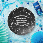 Creëer Uw eigen aangepaste Afbeelding Papieren Bordje (Feest)