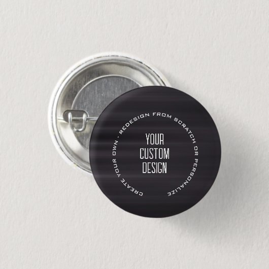 Creëer Uw eigen aangepaste Afbeelding Ronde Button 3,2 Cm (Voorkant /achterkant)