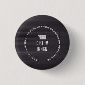 Creëer Uw eigen aangepaste Afbeelding Ronde Button 3,2 Cm (Voorkant)