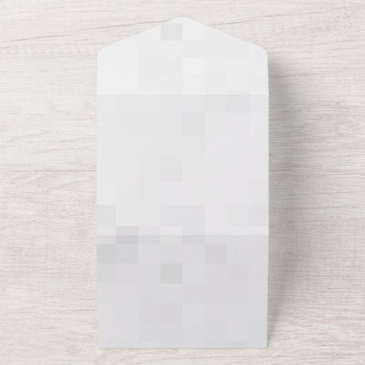 Creëer Uw eigen aangepaste  All In One Uitnodiging (Buitenkant)