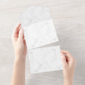 Creëer Uw eigen aangepaste  All In One Uitnodiging (Afscheurbaar)