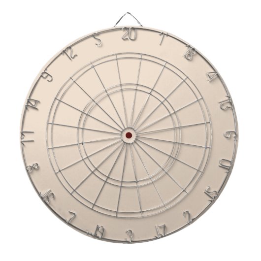 Creëer Uw eigen aangepaste ammond beige Dartbord (Voorkant)