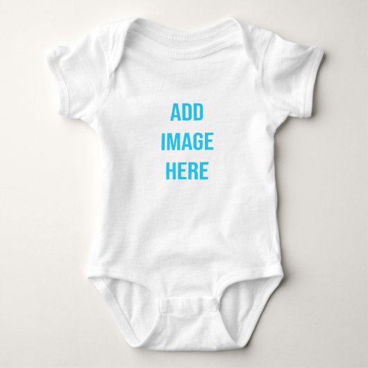 Creëer Uw eigen aangepaste Baby-badpak Romper (Voorkant)
