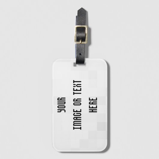 Creëer Uw eigen aangepaste  Bagagelabel (Voorkant (verticaal))