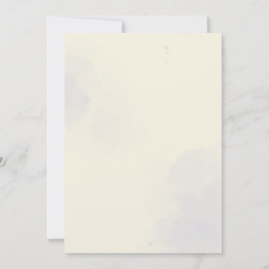 Creëer uw eigen aangepaste baptisme kaart (Achterkant)