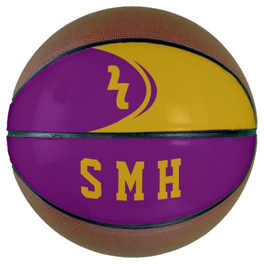 Creëer Uw eigen Aangepaste Basketball Basketbal (Voorkant)