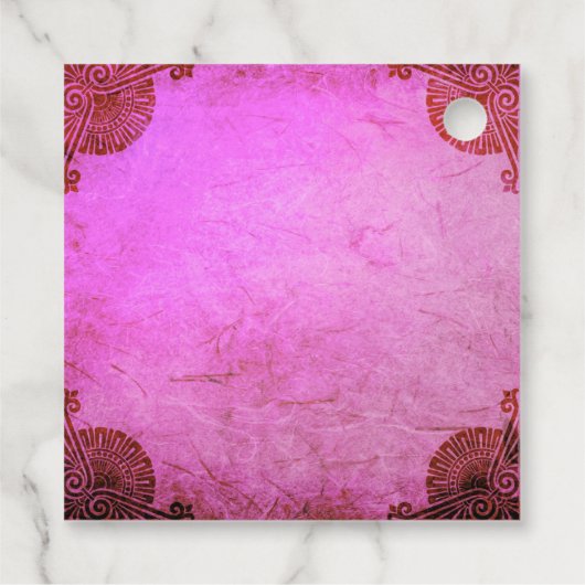 Creëer Uw eigen aangepaste  Bedankjes Labels (Achterkant)