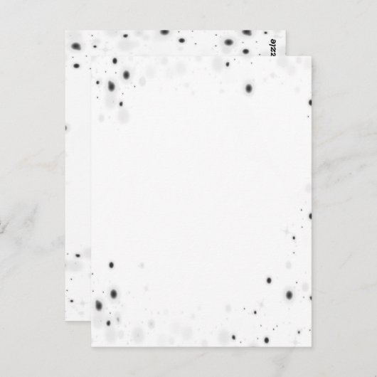 Creëer Uw eigen aangepaste  Briefkaart (Voorkant / Achterkant)