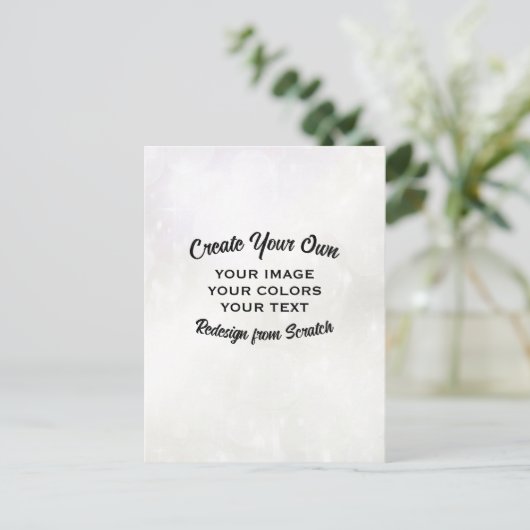 Creëer Uw eigen aangepaste  Briefkaart (Staand voorkant)
