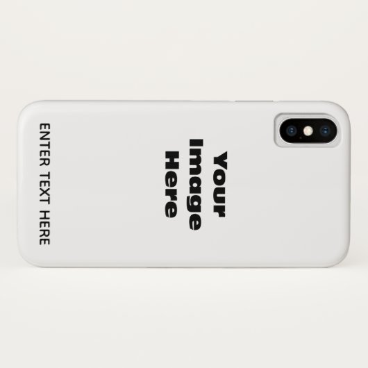 Creëer Uw eigen aangepaste cadeau Case-Mate iPhone Case (Achterkant (horizontaal))