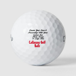 Creëer Uw eigen aangepaste Callaway Golfballen