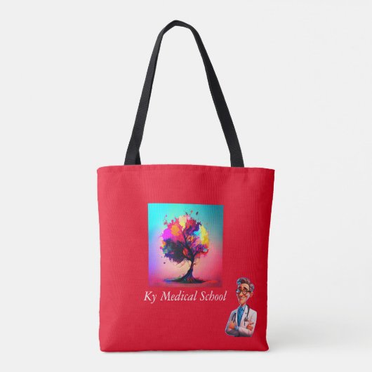 Creëer Uw Eigen Aangepaste Canvas tassen (Achterkant)