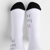 Personaliseerbare Duurzame Premium Crew Sok (Top)