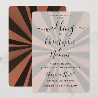 Creëer uw eigen aangepaste Deep Retro Sunburst Kaart
