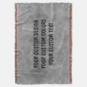 Creëer Uw eigen aangepaste  Deken (Voorkant Verticaal)