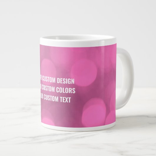 Creëer Uw eigen aangepaste  Extra Grote Beker (Voorkant rechts)