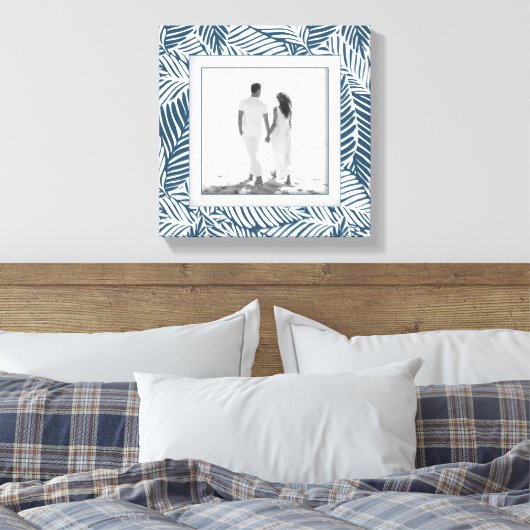 Creëer Uw eigen aangepaste familie foto Canvas Afdruk (Insitu (Slaapkamer))