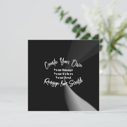 Creëer Uw eigen aangepaste  Feestdagenkaart (Staand voorkant)