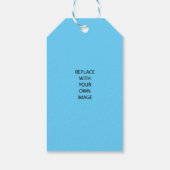 Creëer Uw eigen aangepaste foto Cadeaulabel (Achterkant)