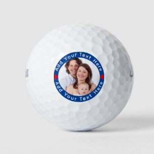 Creëer Uw eigen aangepaste foto Golf Balls Golfballen