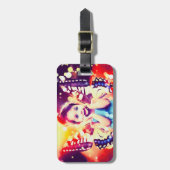 Creëer Uw eigen aangepaste foto op maat Bagagelabel (Voorkant verticaal)