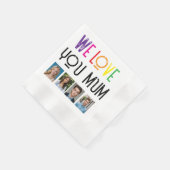 creëer uw eigen aangepaste foto servet (Hoek)