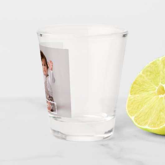 Creëer Uw eigen aangepaste foto Shot Glas (Rechts)