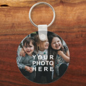 Creëer Uw eigen aangepaste foto-Sleutelhanger Sleutelhanger (Voorkant)