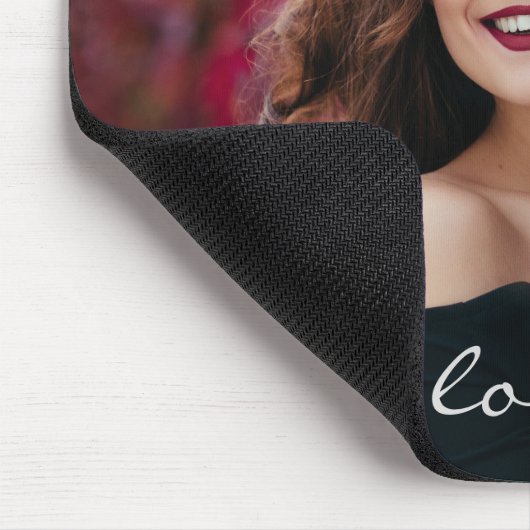 Creëer Uw eigen aangepaste foto van uw eigen editi Muismat (Hoek)