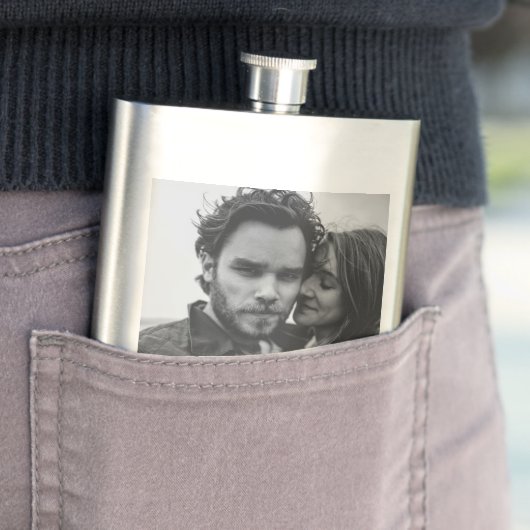 Creëer Uw eigen aangepaste fotoliefdestekst Flacon (Voorbeeld)