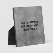 Creëer Uw eigen aangepaste  Fotoplaat (Voorkant)