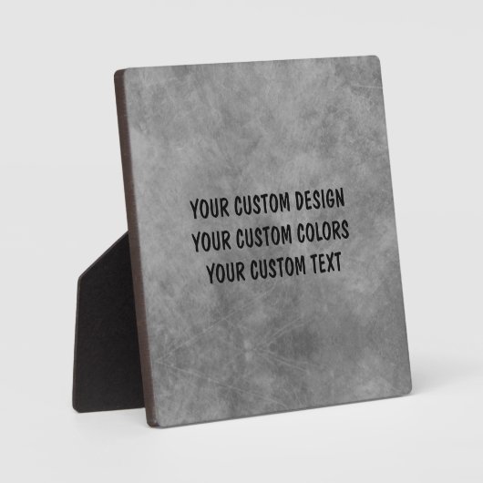 Creëer Uw eigen aangepaste Fotoplaat (Voorkant)