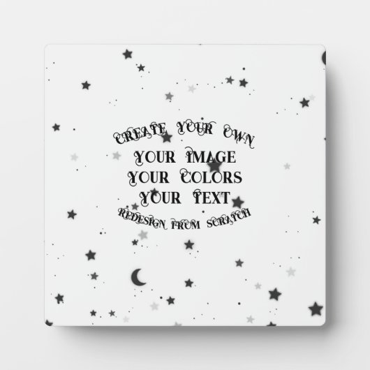 Creëer Uw eigen aangepaste  Fotoplaat (Voorkant)