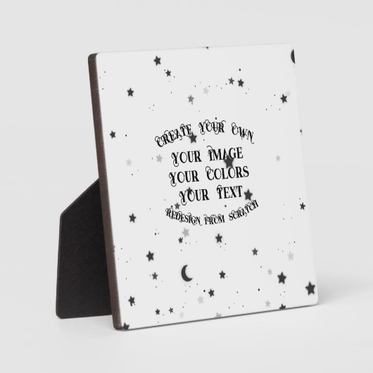 Creëer Uw eigen aangepaste  Fotoplaat (Voorkant)