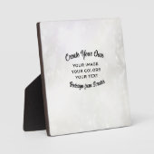 Creëer Uw eigen aangepaste  Fotoplaat (Voorkant)