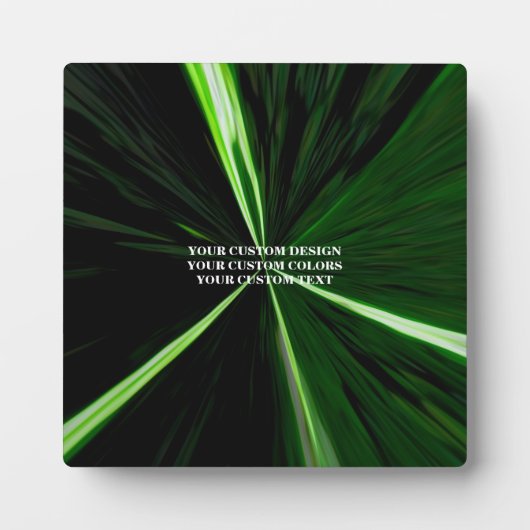 Creëer Uw eigen aangepaste  Fotoplaat (Voorkant)