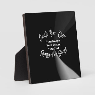 Creëer Uw eigen aangepaste  Fotoplaat