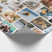 Creëer Uw eigen aangepaste fotoraster Cadeaupapier (Hoek)